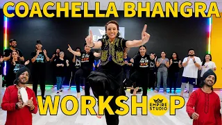 COACHELLA BHANGRA WORKSHOP | DILJIT DOSANJH | CHALLA | GURDAS MANN  | BHANGRA EMPIRE