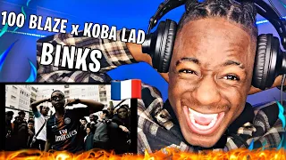 100 Blaze - BINKS feat. Koba LaD | REACTION