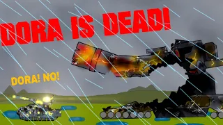 Dora is defeated?! | Cartoons about tanks!