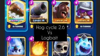 2.6 hog cycle vs logbait | OYASUU classic war deck