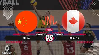 CHINA x CANADÁ | 2024 FIVB Volleyball Women's Nations League | 17/05/2024