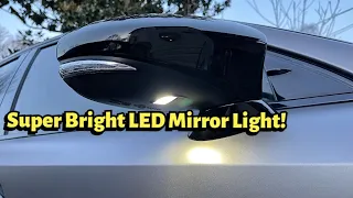 DIY - Lexus Side Mirror Puddle Light Upgrade