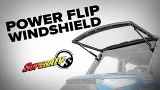 MaxDrive Powered Flip Windshields from SuperATV