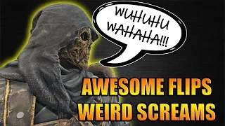 Awesome Flips and Weird Screams! [For Honor]