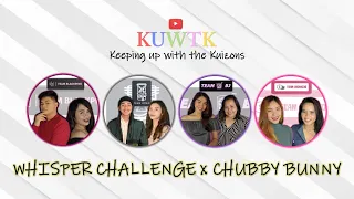 WHISPER CHALLENGE x CHUBBY BUNNY | KUWTK Vlog 2