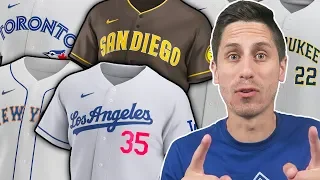 Reacting to EVERY ROAD MLB JERSEY for 2020 Season