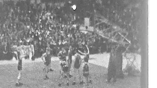 1945 Indiana State Championship Basketball Game Found 8mm Home Movie Film