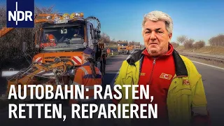 Reupload: Alltag auf der Autobahn - Rasten, retten, reparieren | Die Nordreportage | NDR Doku