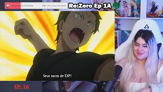 Mariana Alpha Reage ao 1° EP de Re:Zero | Re:Zero EP 1A [REACT]