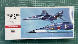 Hasegawa Blue Impulse T-2 1/72 Scale Model Aircraft