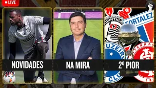 AO VIVO 🔴 ORGANIZADAS NO CT | NOVA ESCALAÇÃO | CARA A CARA: CORINTHIANS x FLUMINENSE