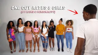1 Guy Rates 8 Girls by LOOKS & PERSONALITY