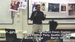 P-SPAN #361: Lecture by Aaron Dixon, Black Panther Party