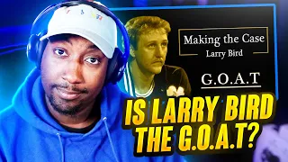 THE G.O.A.T.? Making the Case for Larry Bird Reaction | ITSJONJONTV