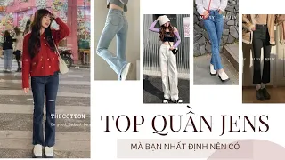 [Shopee haul] Top Những Chiếc Quần Jeans Cực Kì Hack Dáng