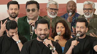 Aadujeevitham  Full Press Meet Prithviraj Sukumaran | AR Rahman | Blessy | Amala Paul | Goatlife