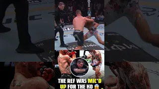 Even referee Marc Goddard was SHOCKED by Max Holloway’s knockout 😂.#maxholloway #justingaethje