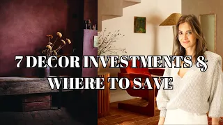 7 HOME DECOR PIECES TO INVEST IN (AND WHERE TO SAVE) | NINA TAKESH