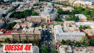 Odessa Ukraine By Drone 4k - Odessa Ukraine Drone Shots - Ukraine From Drone