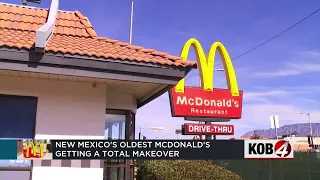 New Mexico's oldest McDonald's undergoes makeover