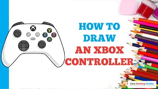 How to Draw an Xbox Controller in a Few Easy Steps: Drawing Tutorial for Beginner Artists