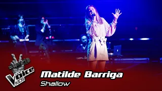 Matilde Barriga - "Shallow" | Prova Cega | The Voice Kids