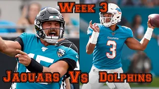 Dolphins @ Jaguars | 2020 NFL season week 3