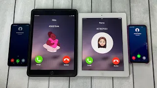Fake Incoming Call & 2 IPad 8 vs Ipad 1 Samsung S10e S5
