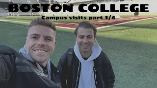 Boston College Athletics Campus Tour || ENG CC