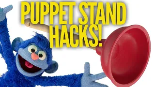 How to Make a Professional Stand for Your Puppet! Top 5 Puppet Stand Hacks!