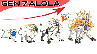 How To Evolve All Gen 7 Alola Pokémon & Mega Evolutions | Max S Animation