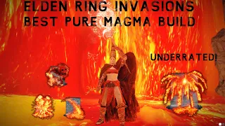 Elden Ring PvP Invasions - Magma Sorcery Mage (Int/Faith, RL150)