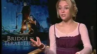 Interviews Bridge to Terabithia - AnnaSophia Robb & Josh Hutcherson 1st