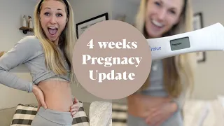 4 weeks pregnant weekly update // HCG Levels, ovulation strips,  pregnancy tests, symptoms