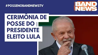 Cerimônia de posse do presidente eleito Lula