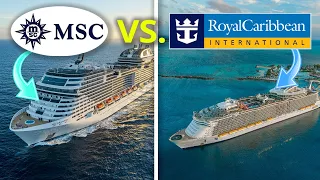 MSC vs Royal Caribbean cruise - What are the differences?