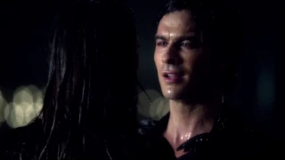 The Vampire Diaries season 6 episode 7 rain kiss