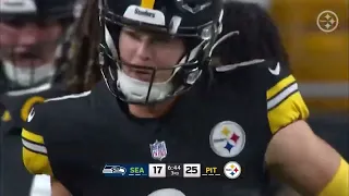 Kenny Pickett NFL Debut Highlights - Steelers vs Seahawks Preseason