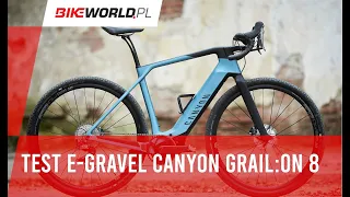 Test: E-gravel Canyon Grail:ON 8.0 (2021)