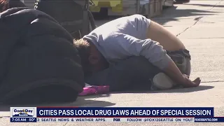 Cities pass drug laws before special session