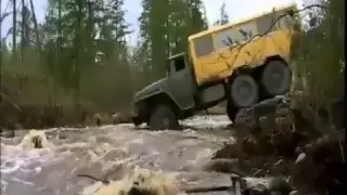 Русская техника - дороги почти не нужны!