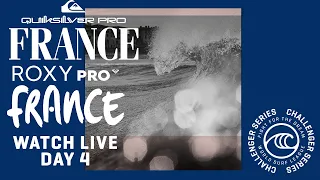 WATCH LIVE  Quiksilver and ROXY Pro France - Day 4