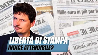 Quanto è attendibile l’indice della libertà di stampa?