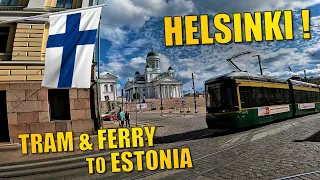 ⭐ HELSINKI to TALLINN, ESTONIA by Foot, Tram & Ferry
