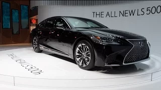 The All New 2017 Lexus LS 500h In detail review walkaround Interior Exterior