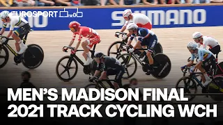 Men's Madison Final | Track Cycling WCH Roubaix | Eurosport