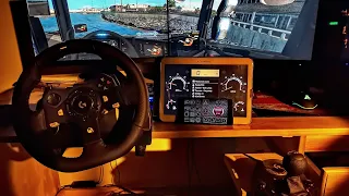 logitech g920 / Sim Dashboard / simhub / configuration / eurotruck simulator 2 / ets2