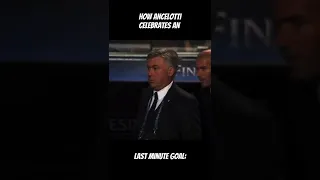 How Ancelotti Celebrates A Last Minute Goal In The UCL FINAl VS How Mourinho Celebrates In The CL GS