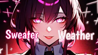 『Nightcore』✘Sweater Weather✘ [Remix Version / Lyrics] | ‎@TheNeighbourhoodTube  |