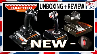 NEW Budget HOTAS Option The Raptor Range Flight Sticks & Throttle UNBOXING + Initial Thoughts Review